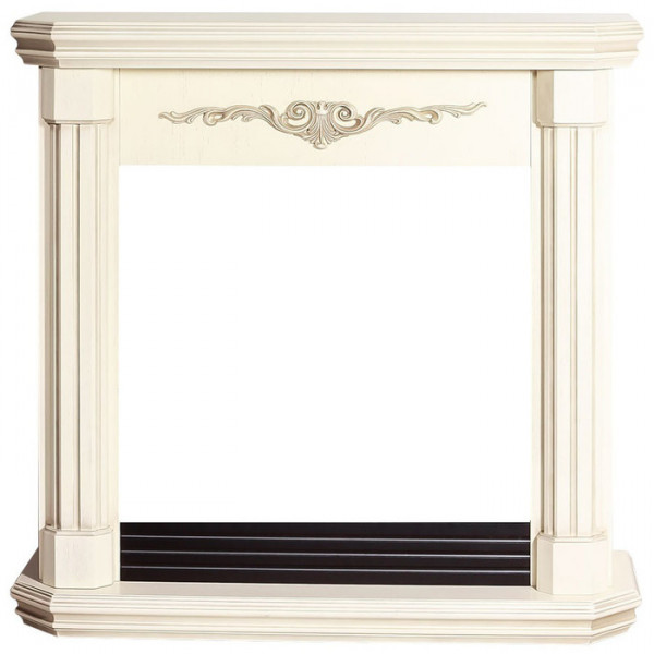 Широкий портал InterFlame Виелтон под очаг Foton 23 LED FX цвет (белый, бежевый, бежевый с золотом; белый с золотом)