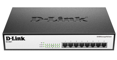 Коммутатор D-Link, DES-1008P+/A1A