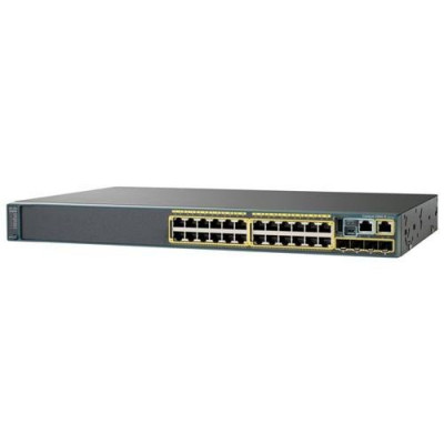 Коммутатор Cisco, WS-C2960X-24PD-L
