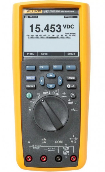 Мультиметр FLUKE, кабельный, с дисплеем, питание: батарейки, корпус: пластик, цифровой, (3947781)