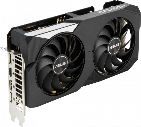 Видеокарта AMD Radeon RX 6650 XT ASUS 8Gb (DUAL-RX6650XT-O8G)