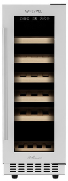 Встраиваемый винный шкаф 12-21 бутылка MEYVEL MV19-KWT1