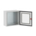 Шкаф электротехнический настенный DKC ST, IP66, 400х400х200 мм (ВхШхГ), дверь: стекло, корпус: сталь листовая, цвет: серый, с монтажной панелью, (R5STX0442)