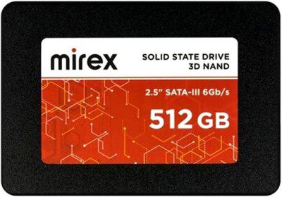 Накопитель SSD 512Gb Mirex (13640-512GBSAT3)