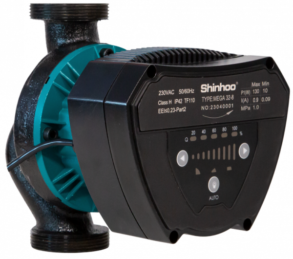 Насос для отопления SHINHOO MEGA 25-8 230V