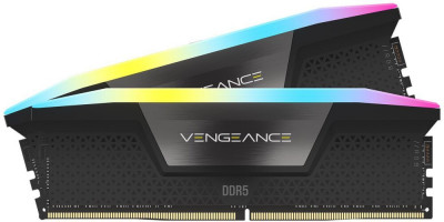 Оперативная память 32Gb DDR5 5600MHz Corsair Vengeance RGB (CMH32GX5M2B5600C40K) (2x16Gb KIT)