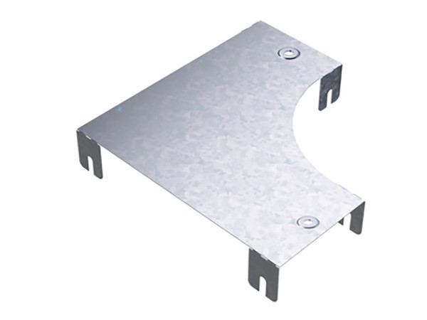 Крышка для угла DKC S3 Combitech, горизонтальный, 300 мм, для металлических лотков, сталь, м. Сендзимира