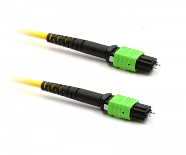 Коммутационный шнур оптический Hyperline, MTPM/MTPM, OS2 9/125, LSZH, 5м, цвет: жёлтый, (FHD-MC3-9-MPOM12/AS-MPOM12/AS-B-5M-LSZH-YL)