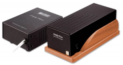 Ламповый фонокорректор Unison Research Simply phono with Power Supply cherry