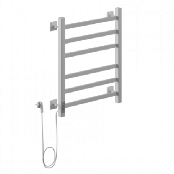 Электрический полотенцесушитель Ника STEP-1 60/40 RAL9016 белый матовый левый тэн