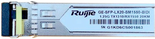 Трансивер Ruijie GE-SFP-LX20-SM1550-BIDI