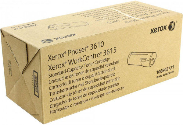 Картридж Xerox 106R02721 Black