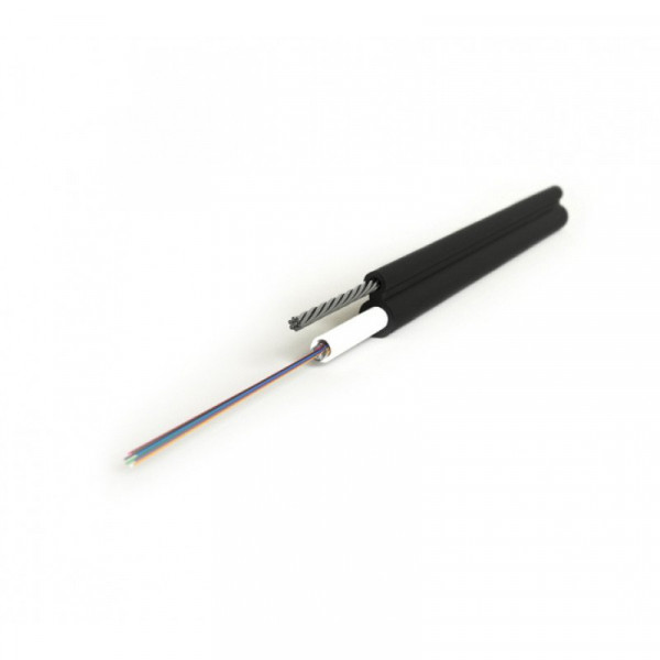 Кабель волоконно-оптический одномодовый FO-SST-OUT-9S-4-PE-BK