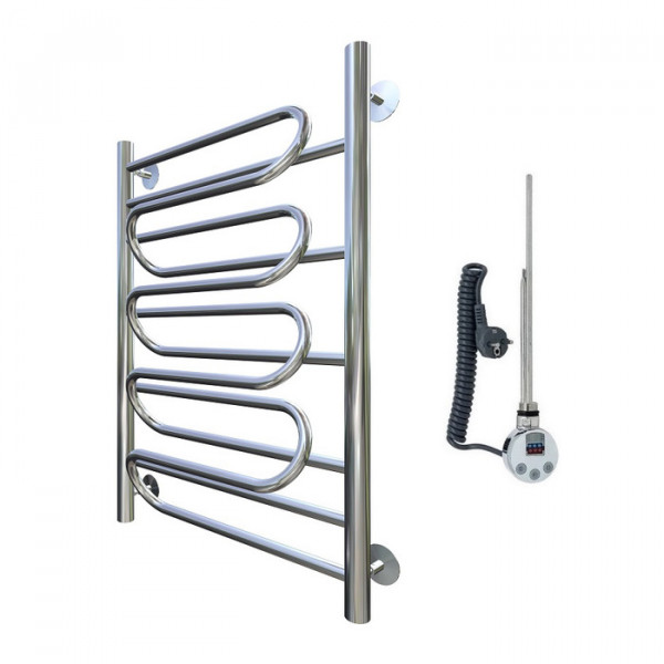 Электрический полотенцесушитель Тругор Феникс эл ТЭН 2 80*50 (ЛЦ12)