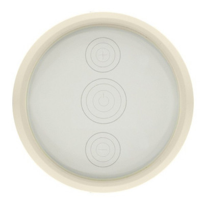Лицевая панель для светорегулятора Legrand Celiane, 70х58 мм (ВхШ), кол-во клавиш: 1, сенсорная, цвет: слоновая кость, (LEG.066285)
