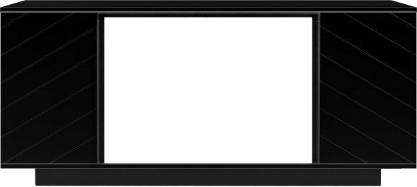 Широкий портал Firelight Como 30 черный