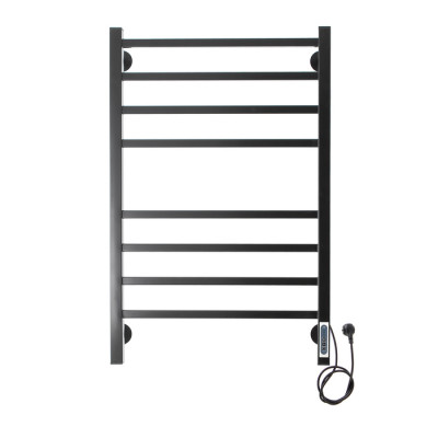 Электрический полотенцесушитель Domoterm DMT Квадро П8 500x800 ЧРН EK R