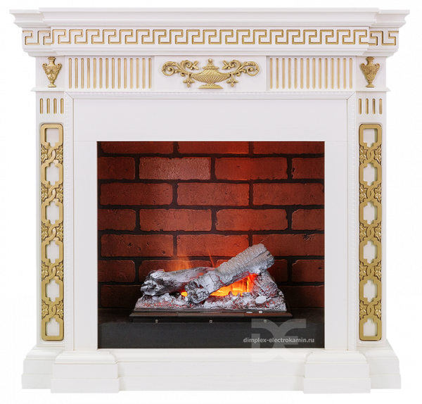 Электрокамин с классическим очагом 3D Dimplex Greece (Cassette 400)