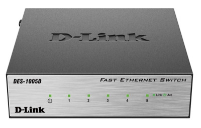 Коммутатор D-Link, DES-1005D/O2B