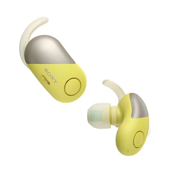 Наушники Sony WF-SP700N yellow