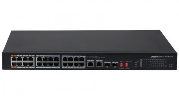 Сетевой PoE коммутатор DH-PFS3226-24ET-240