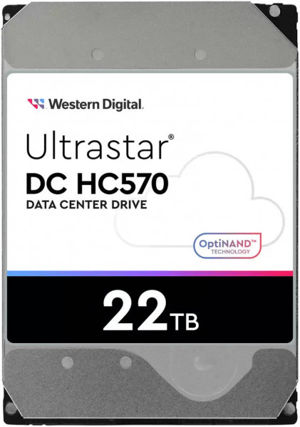 Жёсткий диск 22Tb SATA-III WD Ultrastar DC HC570 (0F48155)