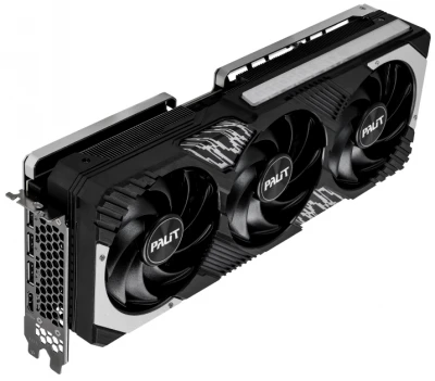 Видеокарта NVIDIA GeForce RTX 4080 Palit GamingPro OC 16Gb (NED4080T19T2-1032A)