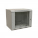 Шкаф телекоммуникационный настенный WRline TW, 19", 12U, 650х600х600 мм (ВхШхГ), дверь: стекло, боковая панель: сплошная несъемная, разборный, цвет: серый