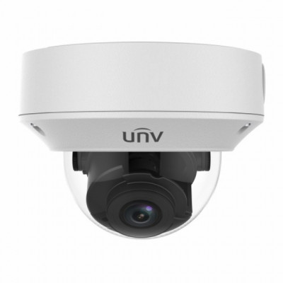 Сетевая IP видеокамера Uniview, купольная, универсальная, 4Мп, 1/3’, 2592×1520, 20к/с, ИК, цв:0,005лк, об-в:мотор-ый f=2.8-12мм, IPC3234SR3-DVZ28-RU