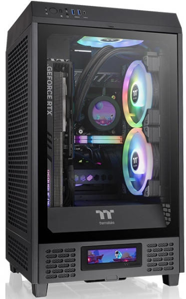 Корпус Thermaltake The Tower 200 Black (CA-1X9-00S1WN-00)