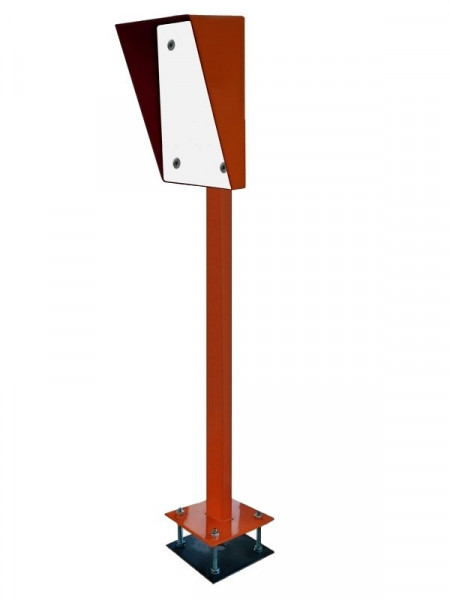 Стойка Стойка для считывателя Аякс 300х400 мм, оранжевая, базовая, прямая