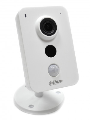 Сетевая IP видеокамера Dahua, фиксированная, помещение, 3 Мп, 1/3’, 2048х1536, ИК-фильтр, цв: 0,78лк, объе-в: 2,8мм, DH-IPC-K35AP