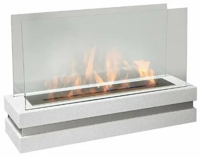 Напольный биокамин Silver Smith FAME AVE WHITE