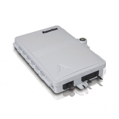 Бокс оптический Hyperline FO-WBI, портов: 2, SC/LC (duplex), 2 хОВ, 1U, 30х102х167 мм (ВхШхГ), (FO-WBI-2A-GY)
