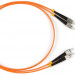 Коммутационный шнур оптический Hyperline, Duplex ST/ST (UPC/UPC), OM1 62,5/125, LSZH, Ø 2мм, 30м, цвет: оранжевый, (FC-D2-62-ST/PR-ST/PR-H-30M-LSZH-OR)