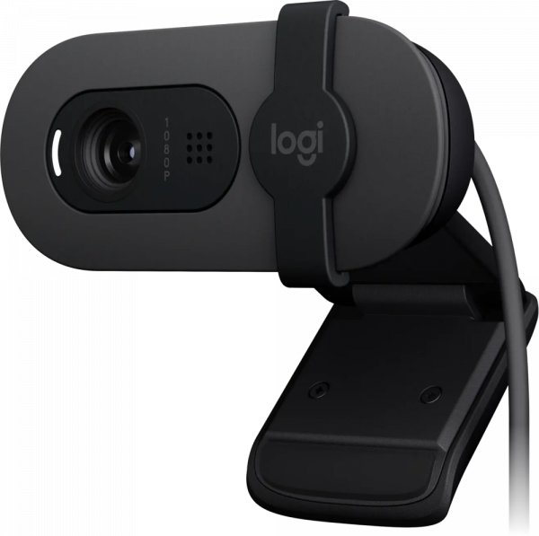 Веб-камера Logitech BRIO 100 Graphite (960-001585)