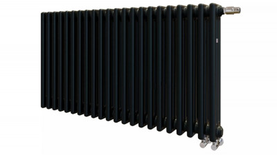 Стальной трубчатый радиатор 3-колончатый Zehnder Charleston Completto 3057/22/V001/RAL 9217