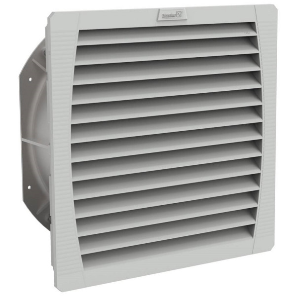 Вентиляторный модуль Pfannenberg Slim Line, с фильтром, 400V, 320х320х127 мм (ВхШхГ), вентиляторов: 1, 69 дБ, IP55, поток: 725 м3/ч, для серии EMS, цвет: серый