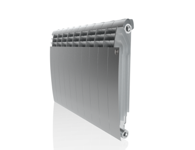 Алюминиевый радиатор Royal Thermo Biliner Alum 500 Silver Satin 10 секц.