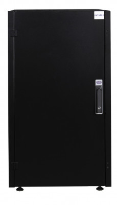 Шкаф телекоммуникационный напольный Datarex, IP20, 26U, 1299х600х1000 мм (ВхШхГ), дверь: металл, задняя дверь: металлическая стенка, боковая панель: сплошная съемная, разборный, цвет: чёрный, (DR-710231)