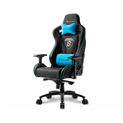 Кресло игровое Sharkoon SKILLER SGS4 BK/BU