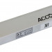 Электромагнитный замок AccordTec, накладной, с планкой, усилие удержания: 180 кг, ML-180AS, с  датчиком холла, цвет: серебро, (AT-02417)