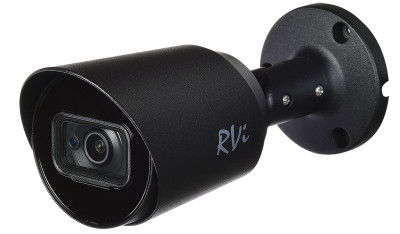 Аналоговая видеокамера RVI, bullet-камера, улица, 2Мп, 1/2,7’, 1920х1080, 25к/с, ИК, AHD; CVBS; CVI; TVI, об-в:2,8мм, белый, RVi-1ACT202 (2.8) black