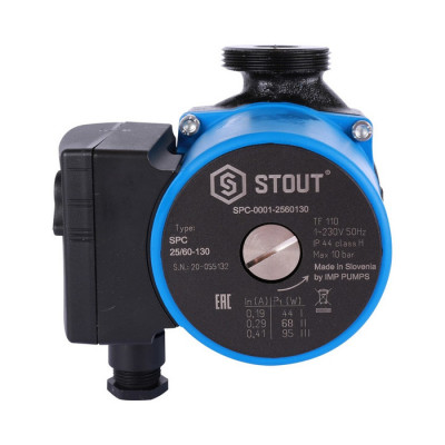 Насос для отопления STOUT 25/60-130 (SPC-0010-2560130)