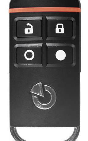 Четырехкнопочный брелок Jablotron JA-154J MS II, двухсторонней связи