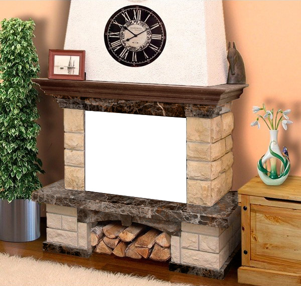 Пристенная облицовка MadeIra Flora Dark Chokolate М с800