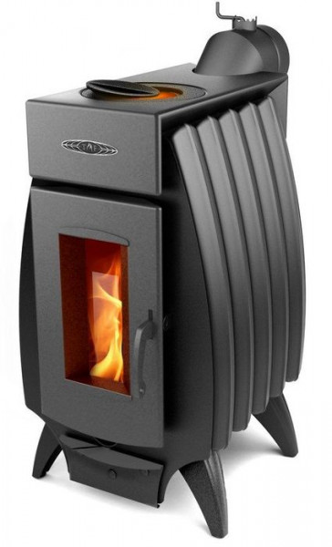 Дровяная печь TMF ПО ОГОНЬ-БАТАРЕЯ 5Б антрацит