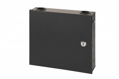 Коммутационная панель ВО Eurolan Q-SLOT  универсальный  невыдвижная, настенная, цвет: чёрный, 1 слот