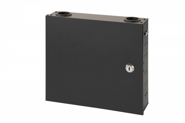 Коммутационная панель ВО Eurolan Q-SLOT  универсальный  невыдвижная, настенная, цвет: чёрный, 1 слот