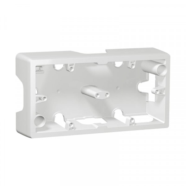 Коробка открытого монтажа Legrand Valena, вводов: 2, 2 модуля, Степень защиты IP2X, цвет: белый